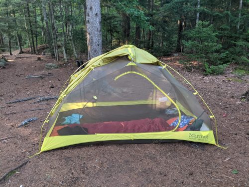 Cranberry Lake 50 / CL50 hike: Janacks Landing 37 campsite