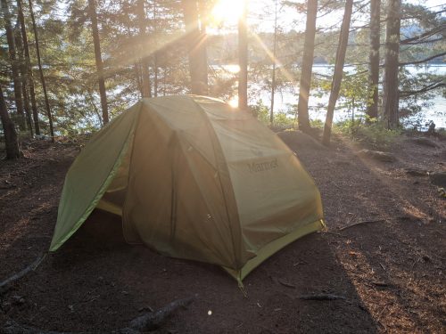 Cranberry Lake 50 / CL50 hike: Janacks Landing 37 campsite